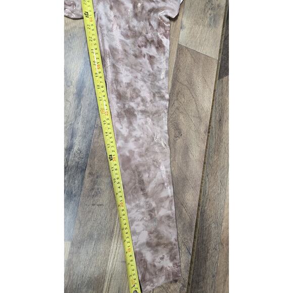 Lululemon Align HR Pant 25” Shine Legging Brown Bronze Foil Women's Size 4 NWT - Picture 9 of 9